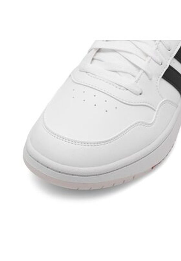 Adidas - adidas Sneakersy HOOPS 3.0 MID GY5543 Biały. Kolor: biały. Materiał: materiał