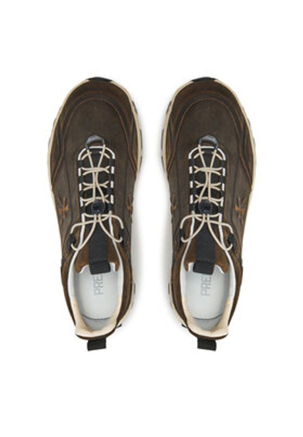 Premiata Sneakersy Cross 0.2 383 Czarny. Kolor: czarny. Materiał: zamsz, skóra