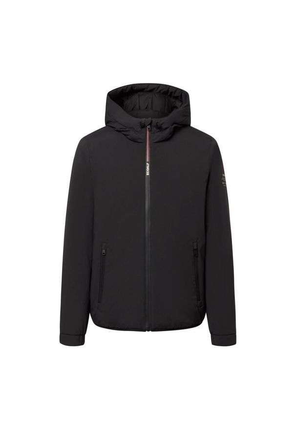 Ecoalf - Kurtka ECOALF CARTES JACKET Czarny. Kolor: czarny. Materiał: tkanina