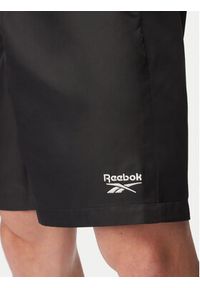 Reebok Szorty kąpielowe Brennan RK25563CCM Czarny Regular Fit. Kolor: czarny. Materiał: syntetyk #3