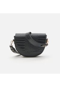 Sinsay - Torebka saddle bag - Czarny. Kolor: czarny #1