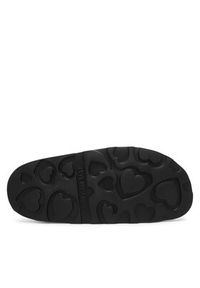 Love Moschino - LOVE MOSCHINO Klapki JA28274I0OIA0000 Czarny. Kolor: czarny. Materiał: skóra #6