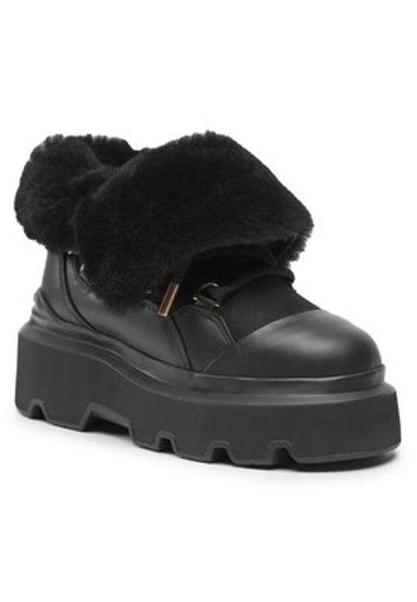 Inuikii Śniegowce Endurance 75202-112 Czarny. Kolor: czarny. Materiał: skóra