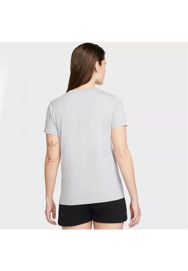 Koszulka sportowa damska Nike W Nsw Tee Ss Vday. Kolor: szary. Długość rękawa: krótki rękaw. Długość: krótkie