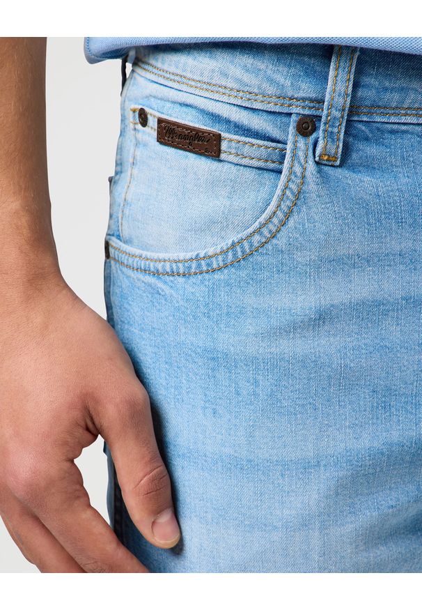 Wrangler - WRANGLER MĘSKIE SPODNIE JEANSOWE WRANGLER TEXAS SLIM SLATE SHADE 112362469