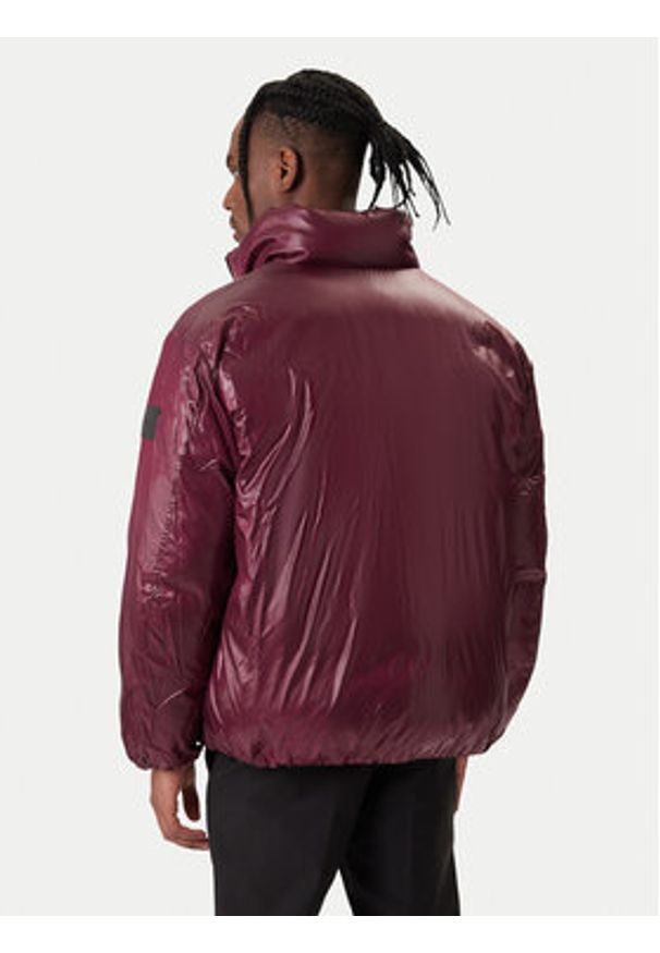 Calvin Klein Kurtka puchowa High Shine K10K110315 Kolorowy Regular Fit. Materiał: syntetyk. Wzór: kolorowy