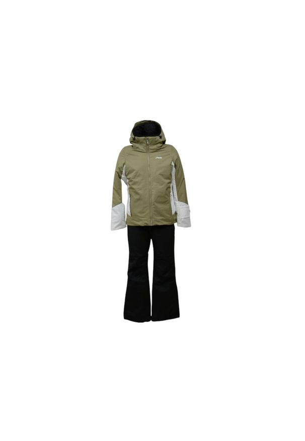 Komplet narciarski damski Phenix Ski Wear Top and Bottom. Kolor: beżowy, czarny. Materiał: poliester. Sezon: zima. Sport: narciarstwo