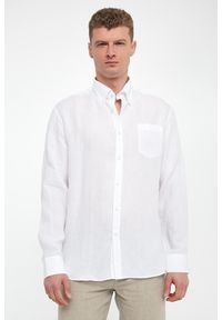 PAUL & SHARK - Koszula męska lniana PAUL&SHARK. Materiał: len #3