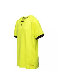 Poliesterowa koszulka dziecięca Huari Rosario. Kolor: żółty. Materiał: poliester. Sport: piłka nożna #1