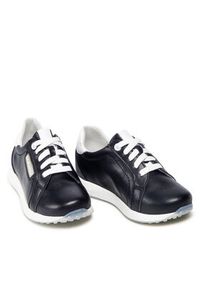 Solo Femme Sneakersy D0102-01-M99/N01-03-00 Czarny. Kolor: czarny. Materiał: skóra