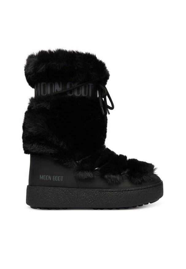 Moon Boot Śniegowce Mb Ltrack Faux Fur High Wp 80D2450210 Czarny. Kolor: czarny. Materiał: materiał