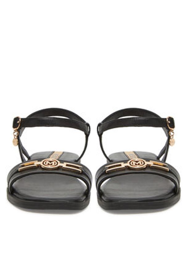 MEXX Sandały MX/026C-EST Czarny. Kolor: czarny. Materiał: skóra