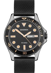 Zegarek Sekonda Zegarek męski Sekonda 1872 czarny. Kolor: czarny #1
