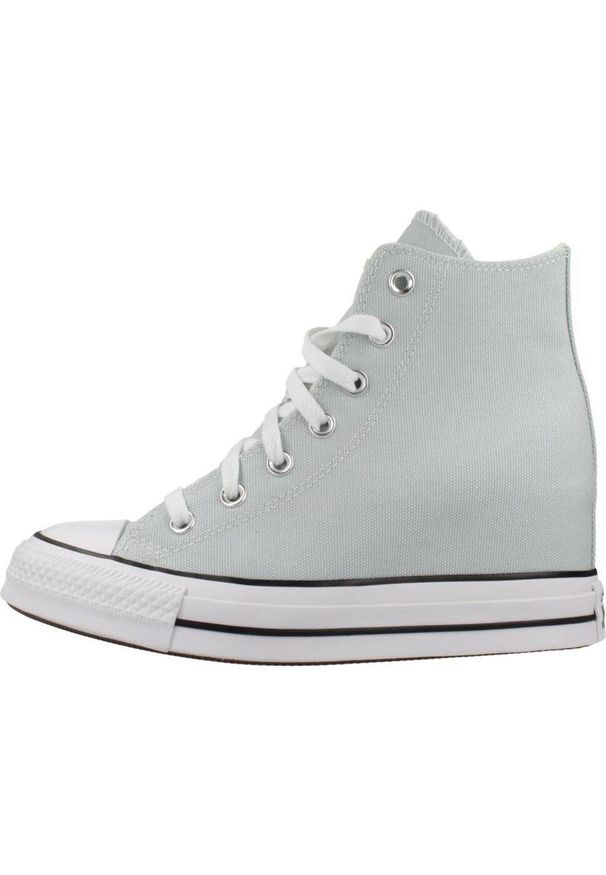 Tenisówki Converse Model Chuck Taylor All Star Wedge Kolor Niebieski. Kolor: niebieski. Materiał: tkanina