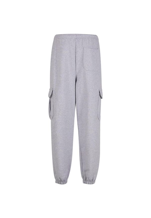 BUILD YOUR BRAND - Spodnie Do Biegania Cargo Dla Dorosłych Unisex 90s. Kolor: szary