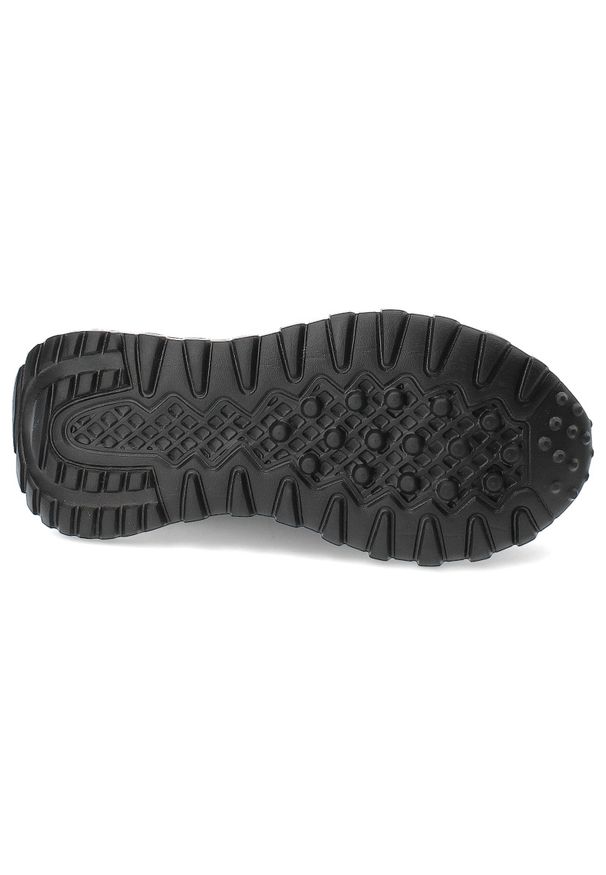 Czarne Sneakersy Artiker Stylowe Obuwie Damskie. Okazja: na co dzień. Kolor: czarny. Materiał: materiał