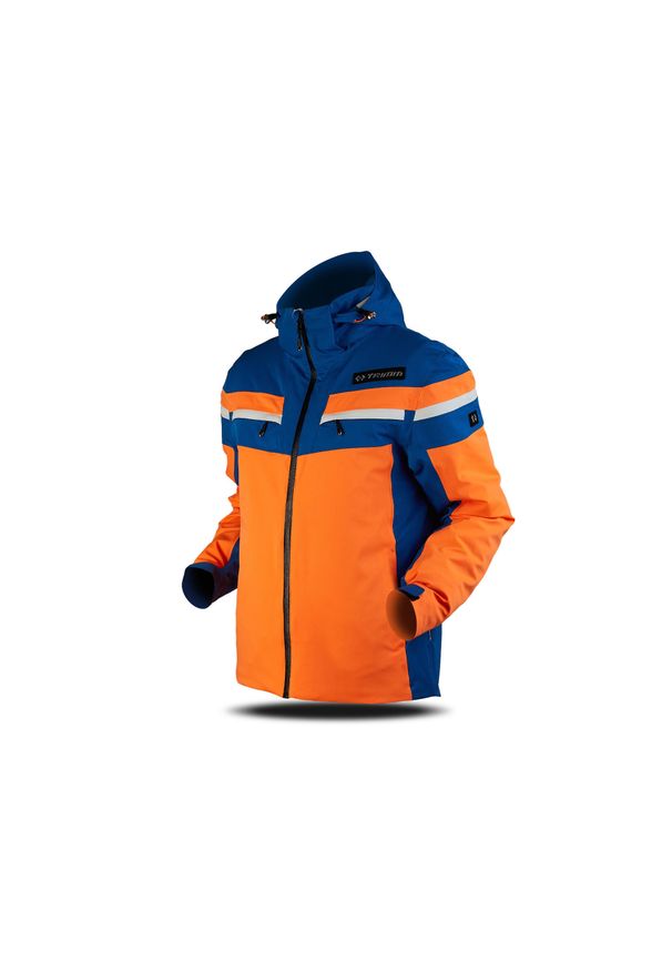 TRIMM - Kurtka Trimm FUSION. Kolor: wielokolorowy, niebieski, biały, pomarańczowy. Sezon: zima. Sport: narciarstwo