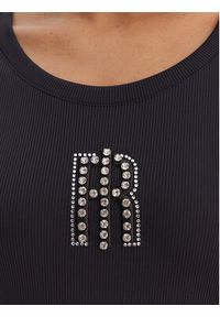 Fracomina T-Shirt FP26ST3001J42701 Czarny Slim Fit. Kolor: czarny. Materiał: syntetyk #4