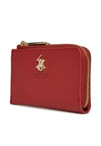 Beverly Hills Polo Club Portfel damski BHPC-W1-001-SS25 Czerwony. Kolor: czerwony. Materiał: syntetyk, materiał #5