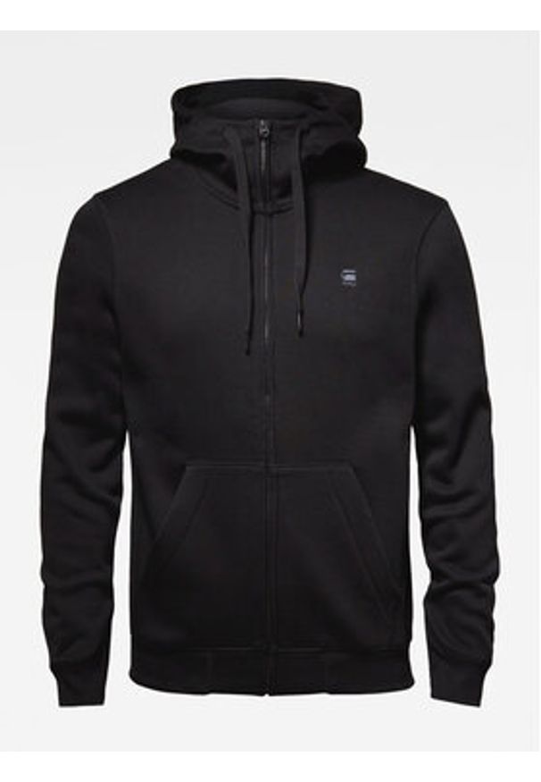G-Star RAW - G-Star Raw Bluza Premium Core D16122-C235-6484 Czarny Regular Fit. Kolor: czarny. Materiał: syntetyk, bawełna