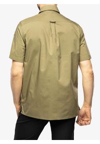 Fjällräven - Koszula turystyczna męska Fjallraven Raven Shirt S/S. Kolor: zielony