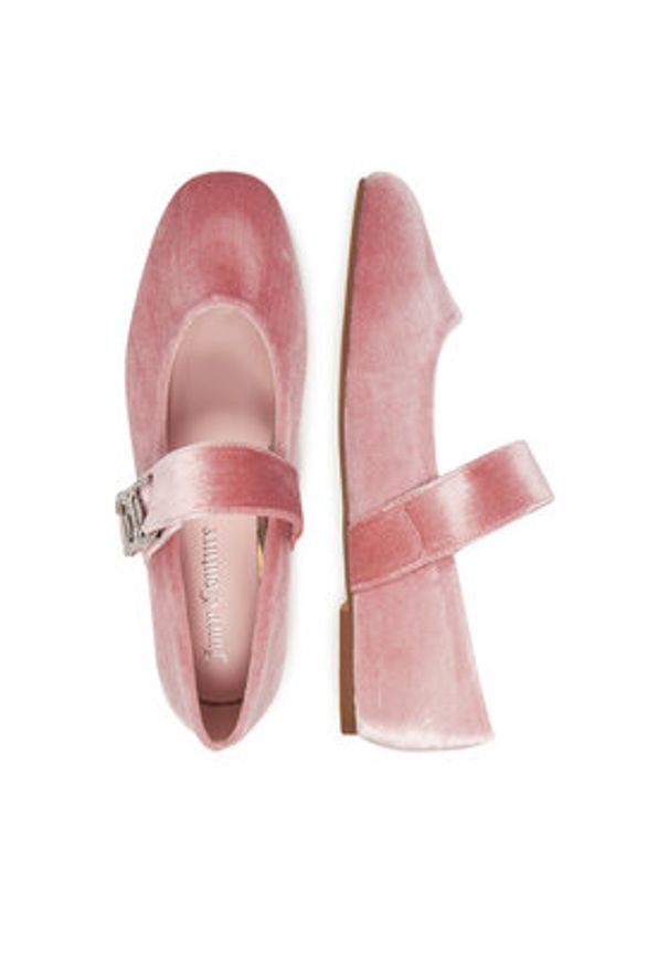 Juicy Couture Baleriny WS23499-01A Różowy. Kolor: różowy. Materiał: materiał