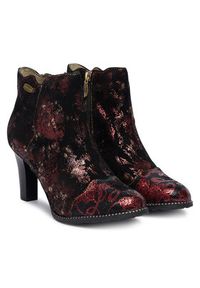 Laura Vita Botki Albane 198 Miedziany. Kolor: brązowy. Materiał: skóra, nubuk #6