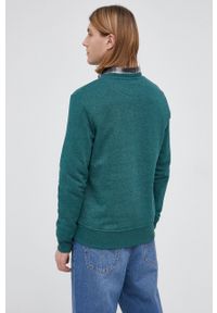 Jack & Jones Bluza męska kolor zielony z nadrukiem. Okazja: na co dzień. Kolor: zielony. Wzór: nadruk. Styl: casual #4