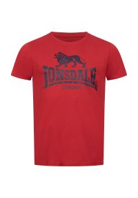 Koszulka Lonsdale Silverhill. Kolor: niebieski, czerwony, wielokolorowy. Materiał: bawełna #1