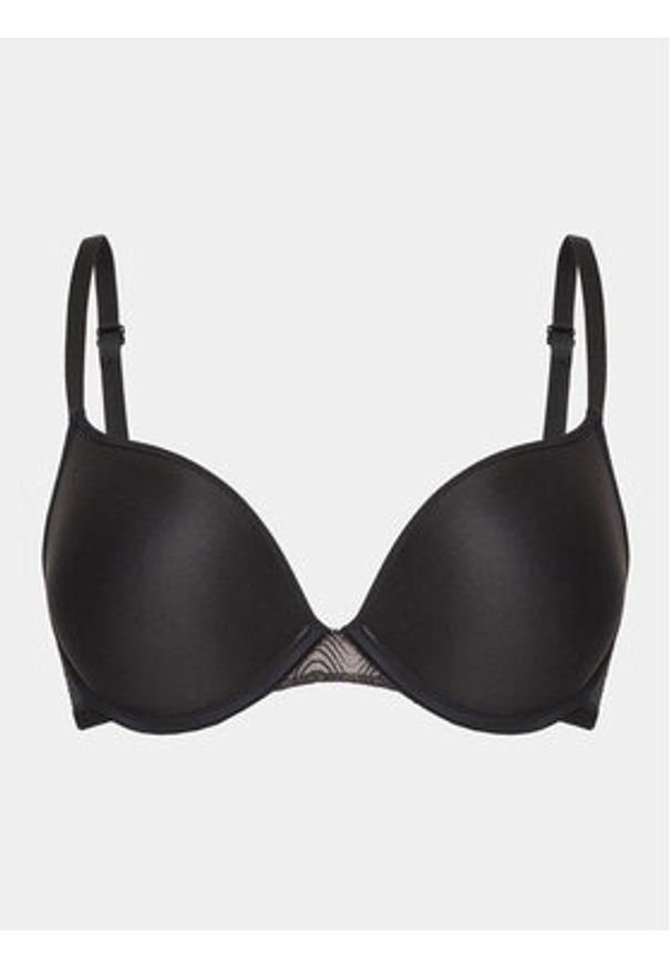 Passionata Biustonosz push-up P46L20 Czarny. Kolor: czarny. Materiał: syntetyk. Rodzaj stanika: push-up