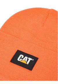 CAT Footwear Czapka Label Cuff 1090026 Pomarańczowy. Kolor: pomarańczowy. Materiał: akryl #2