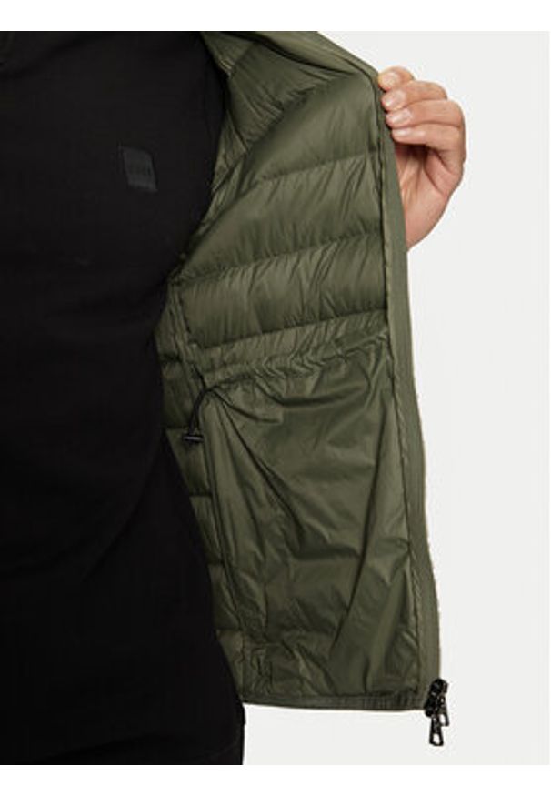 EA7 Emporio Armani Kurtka puchowa 8NPB23 PNGPZ 1846 Zielony Regular Fit. Kolor: zielony. Materiał: syntetyk