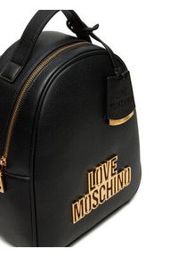 Love Moschino - LOVE MOSCHINO Plecak JC4338PP0LKO0000 Czarny. Kolor: czarny. Materiał: skóra #4