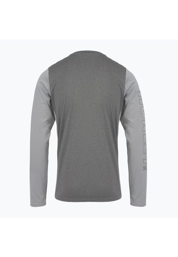 Longsleeve męski Hurley H2O-Dri Easton. Kolor: szary. Długość rękawa: długi rękaw