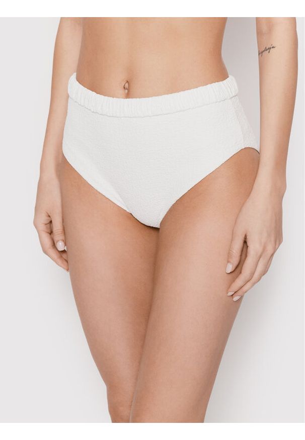 Undress Code Dół od bikini Good Luck 312 Biały. Kolor: biały. Materiał: syntetyk