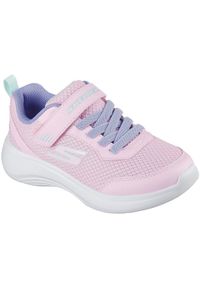 skechers - Adidasy dziecięce Skechers Selectors - Reset Ac. Okazja: na co dzień. Kolor: różowy. Materiał: materiał #1