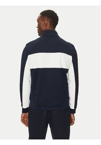 Lacoste Bluza techniczna SH8942 Granatowy Regular Fit. Kolor: niebieski. Materiał: syntetyk