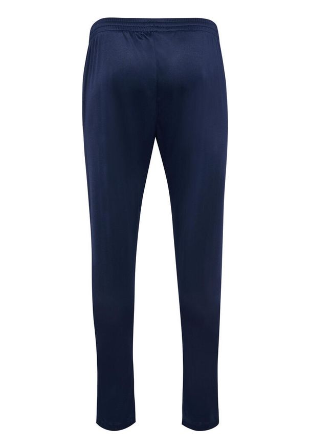 Spodnie do biegania Hummel Essential. Kolor: niebieski. Materiał: dresówka. Sport: fitness, piłka nożna