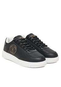 Versace Jeans Couture Sneakersy Fondo Meyssa 79VA3SJ5 ZPB33 Czarny. Kolor: czarny. Materiał: skóra