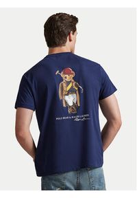 Polo Ralph Lauren T-Shirt 710B16610001 Granatowy Regular Fit. Typ kołnierza: polo. Kolor: niebieski. Materiał: bawełna #2