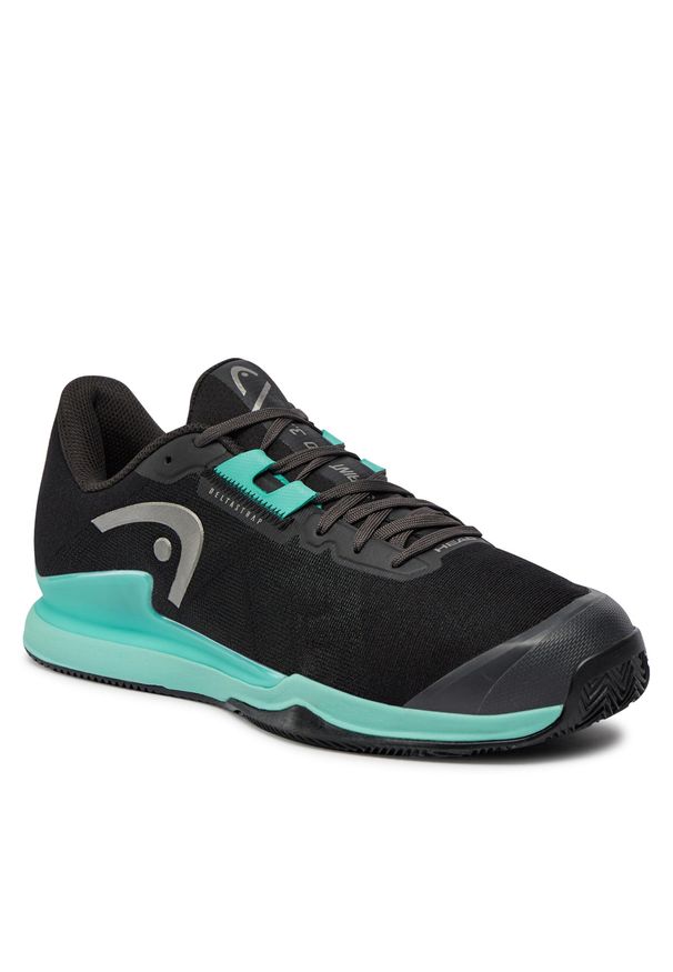 Buty Head Sprint Pro 3.5 Clay 273032 BKTE. Kolor: czarny. Materiał: materiał. Sport: bieganie