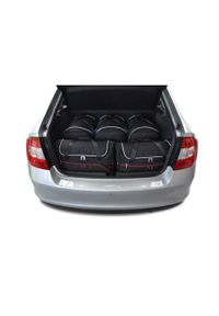 KJUST - Torby Do Bagażnika Skoda Rapid Liftback 2012-2019 5Szt Kjust. Kolor: czarny. Styl: sportowy #1
