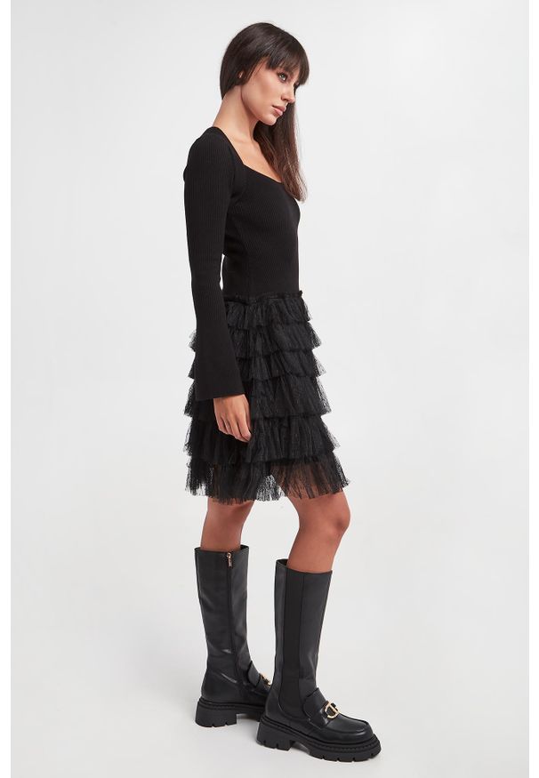 Twinset Milano - Sukienka mini TWINSET. Długość: mini