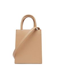 Tous - TOUS Torebka MINI BOLSO POP TOUS BRENDA 2002105943 Beżowy. Kolor: beżowy. Materiał: skórzane #6