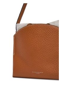 Gianni Chiarini Torebka Asia BS 11235 RNGDBL-NAETN Brązowy. Kolor: brązowy. Materiał: skórzane