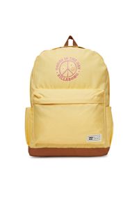 Billabong Plecak BLB-KS-002-07 Żółty. Kolor: żółty. Materiał: materiał