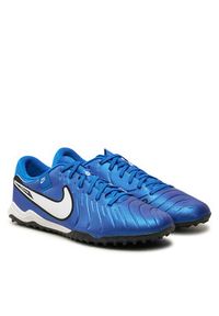 Nike Buty do piłki nożnej Legend 10 Academy TF DV4342 400 Niebieski. Kolor: niebieski. Materiał: skóra