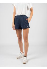 TOMMY HILFIGER - Tommy Jeans Szorty | DW0DW12626 | Kobieta | Granatowy. Okazja: na co dzień. Stan: podwyższony. Kolor: niebieski. Materiał: bawełna. Styl: casual #5