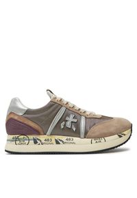 Premiata Sneakersy Conny 6979 Brązowy. Kolor: brązowy. Materiał: materiał #1