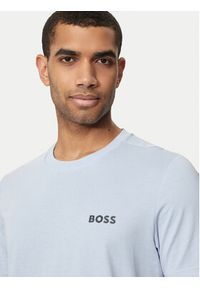 BOSS - Boss T-Shirt 50515620 Niebieski Regular Fit. Kolor: niebieski. Materiał: bawełna #5